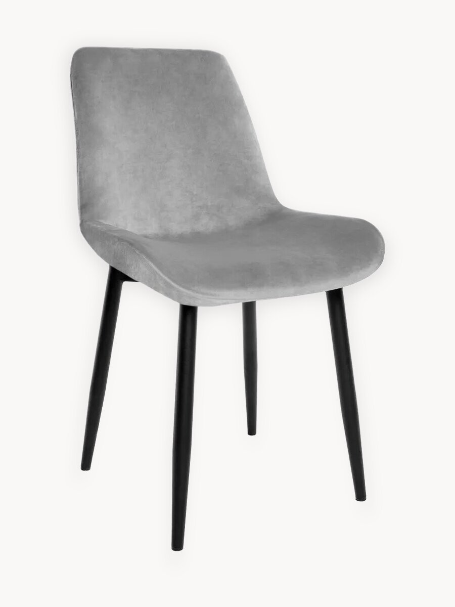 Чехлы на стулья со спинкой кухонные 4 шт универсальные велюр