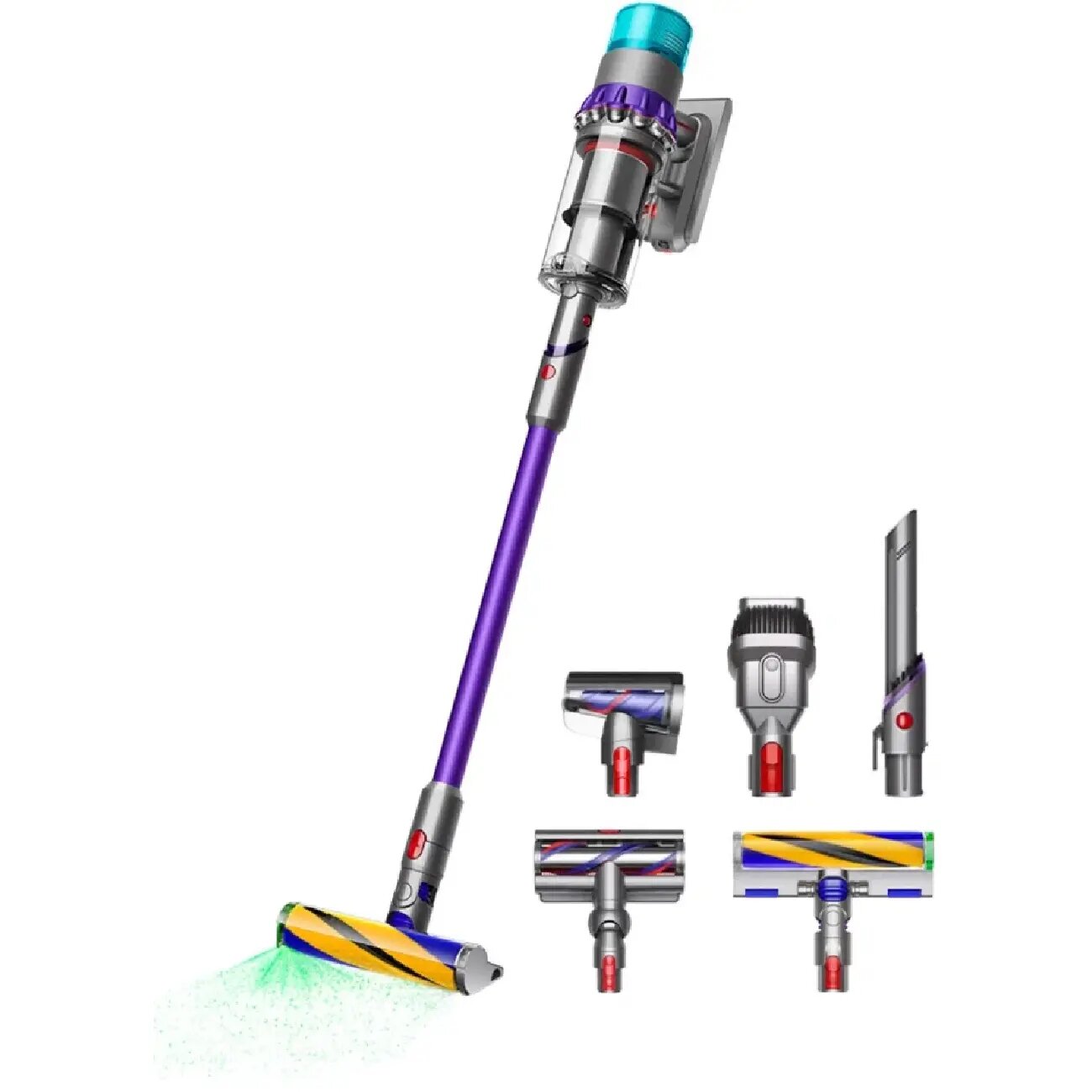 Пылесос Dyson GEN5 Detect Absolute, контейнер, сухой, 752 Вт