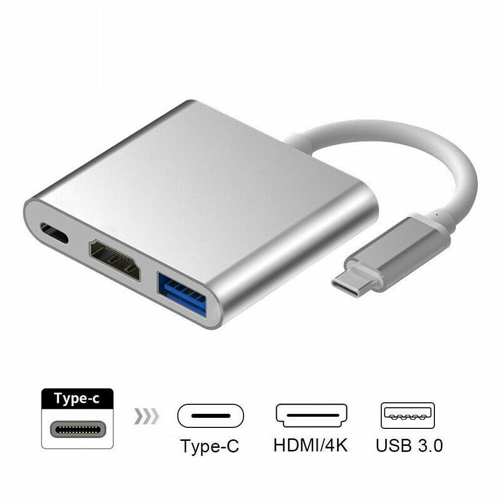 Док-станция USB 3.2 Gen1 (5 Гбит/с) USB-A+HDMI+PD, кабель Type C (ORIENT C028)