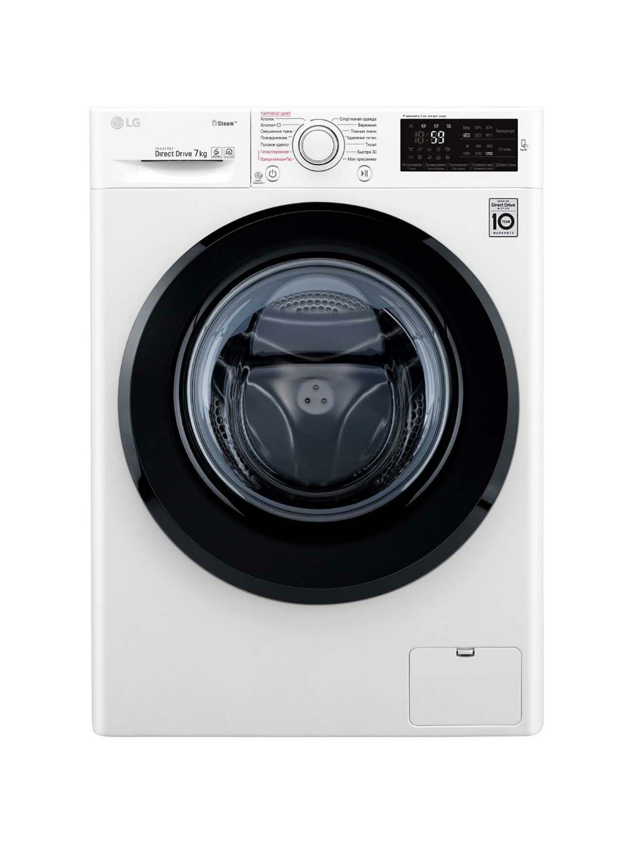 Стиральная машина узкая LG F2M5HS6W