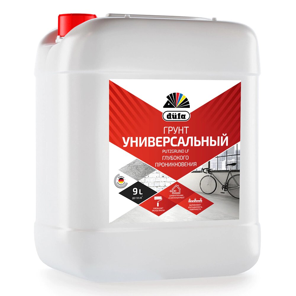 Грунтовка глубокого проникновения dufa Putzgrund LF 9 л