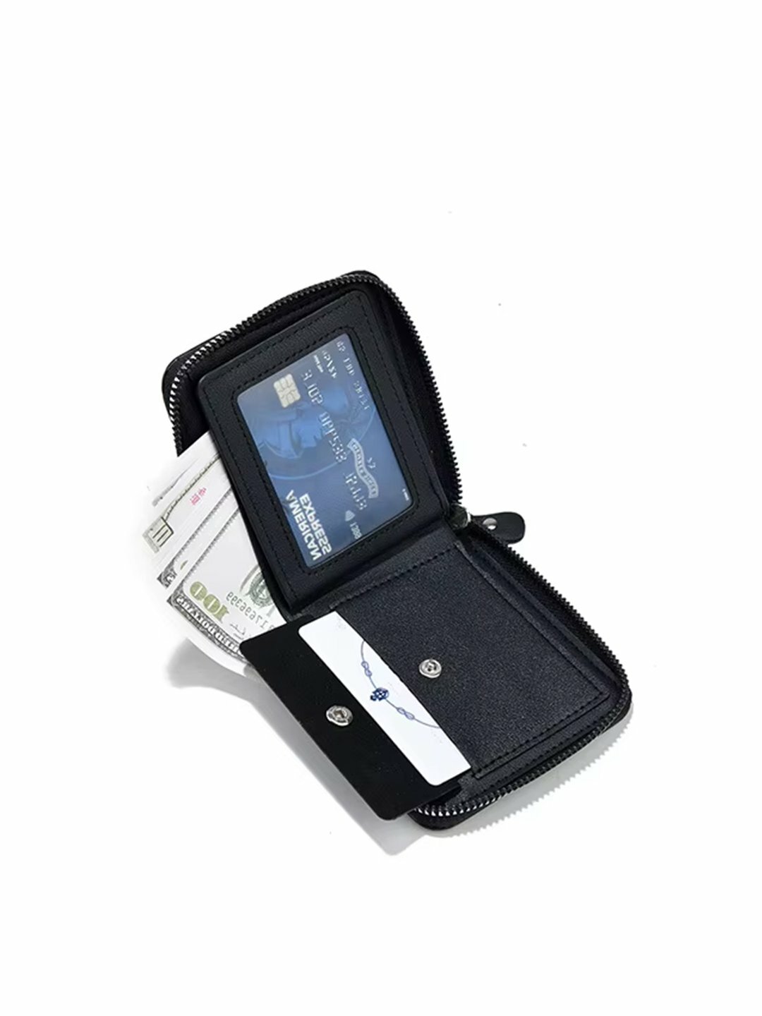 Кошелек , фактура гладкая, black — фото 1