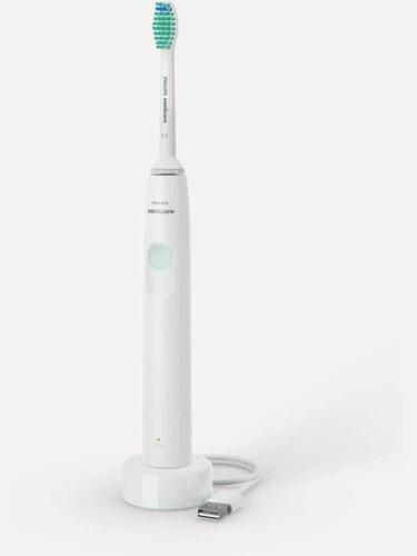 Изображение товара Зубная щетка электрическая Philips HX3641/01 Sonicare 1100 Series, звуковая, белая/мятная