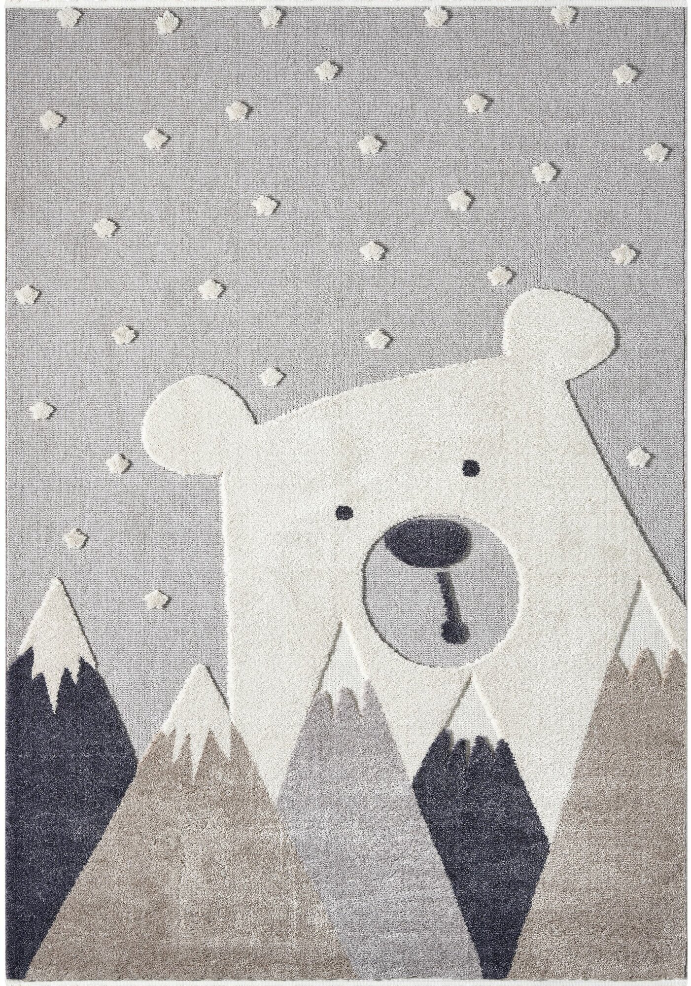 Ковер тканый детский с двухуровневым ворсом Bilbao BL07 (EY81A) 120х180 см