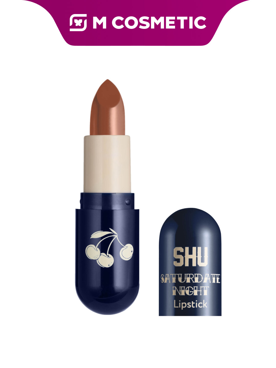 Помада SHU "Saturdate Night", кремовая, матовая, №422, латте, 4 г