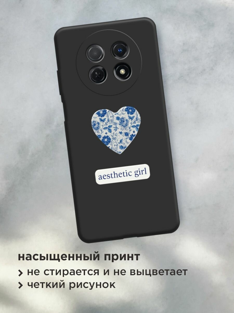 Чехол на Huawei Nova Y91 / Хуавей Нова Y91 с принтом "Aesthetic girl 2" — фото 1