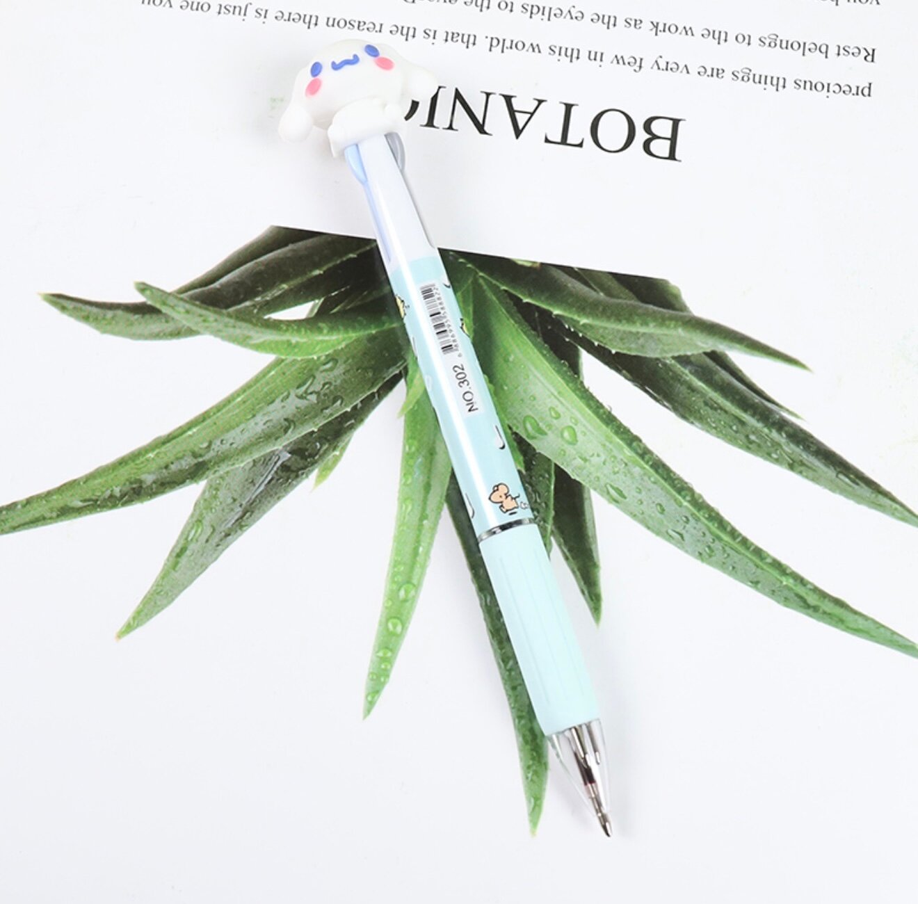 Многоцветная, шариковая ручка, 3 в 1, разноцветная ручка, для студентов, kuromi, 2 шт, рандомный вариант