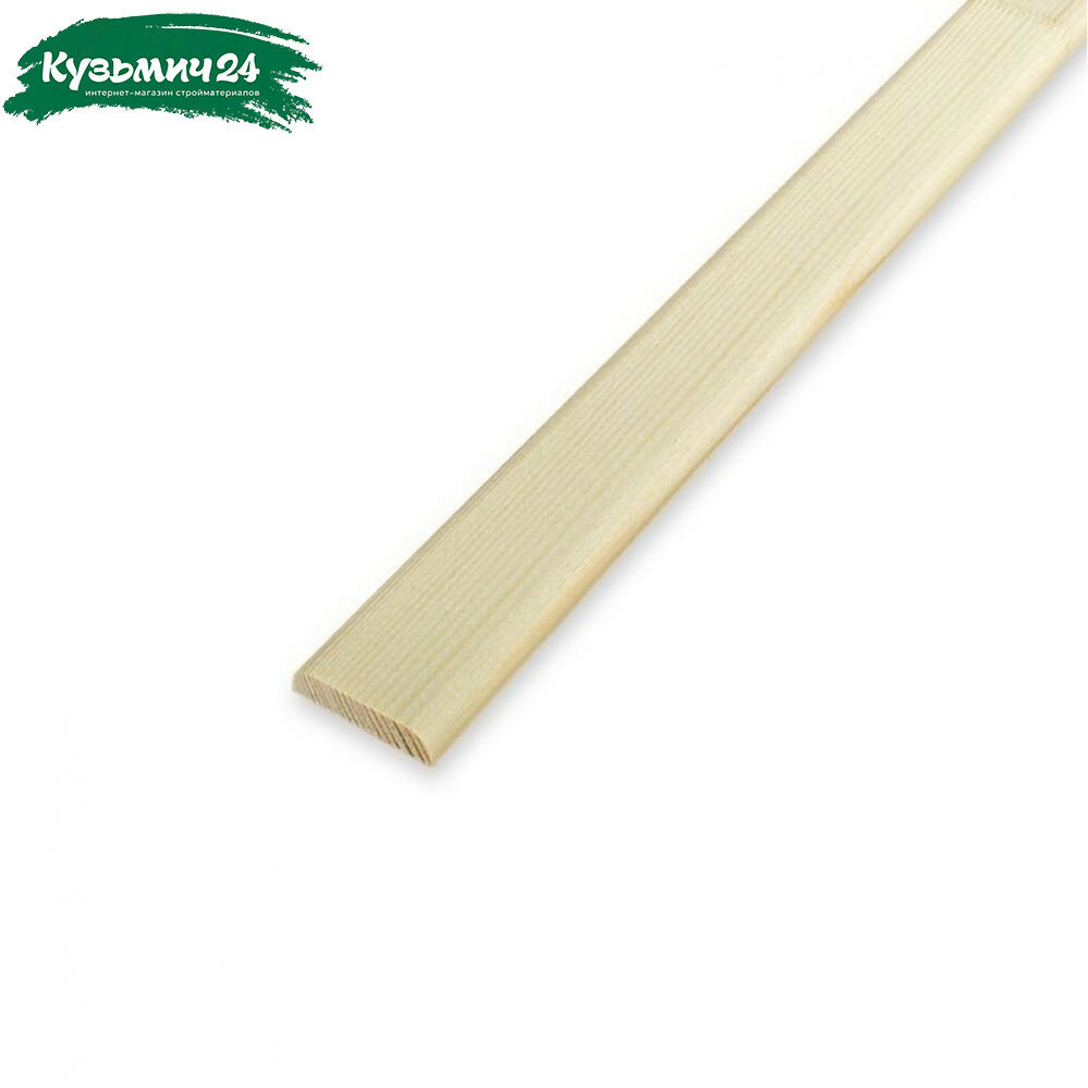 Раскладка гладкая 40 мм 3 м 2 шт.