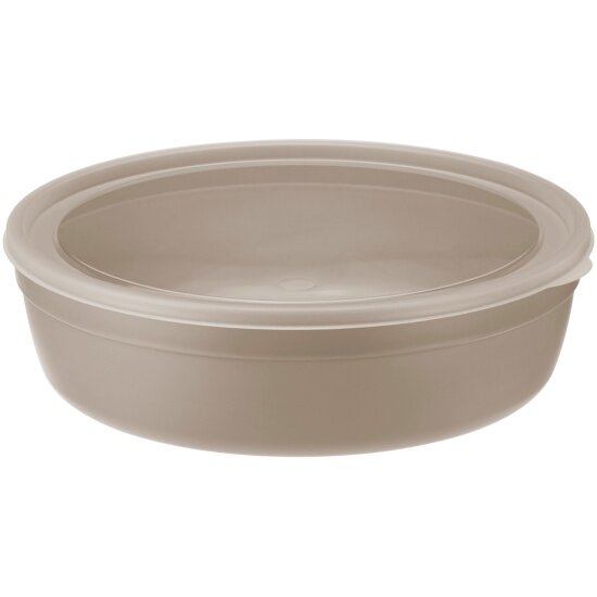 Миска Idea 28л с крышкой капучино (М 1303)