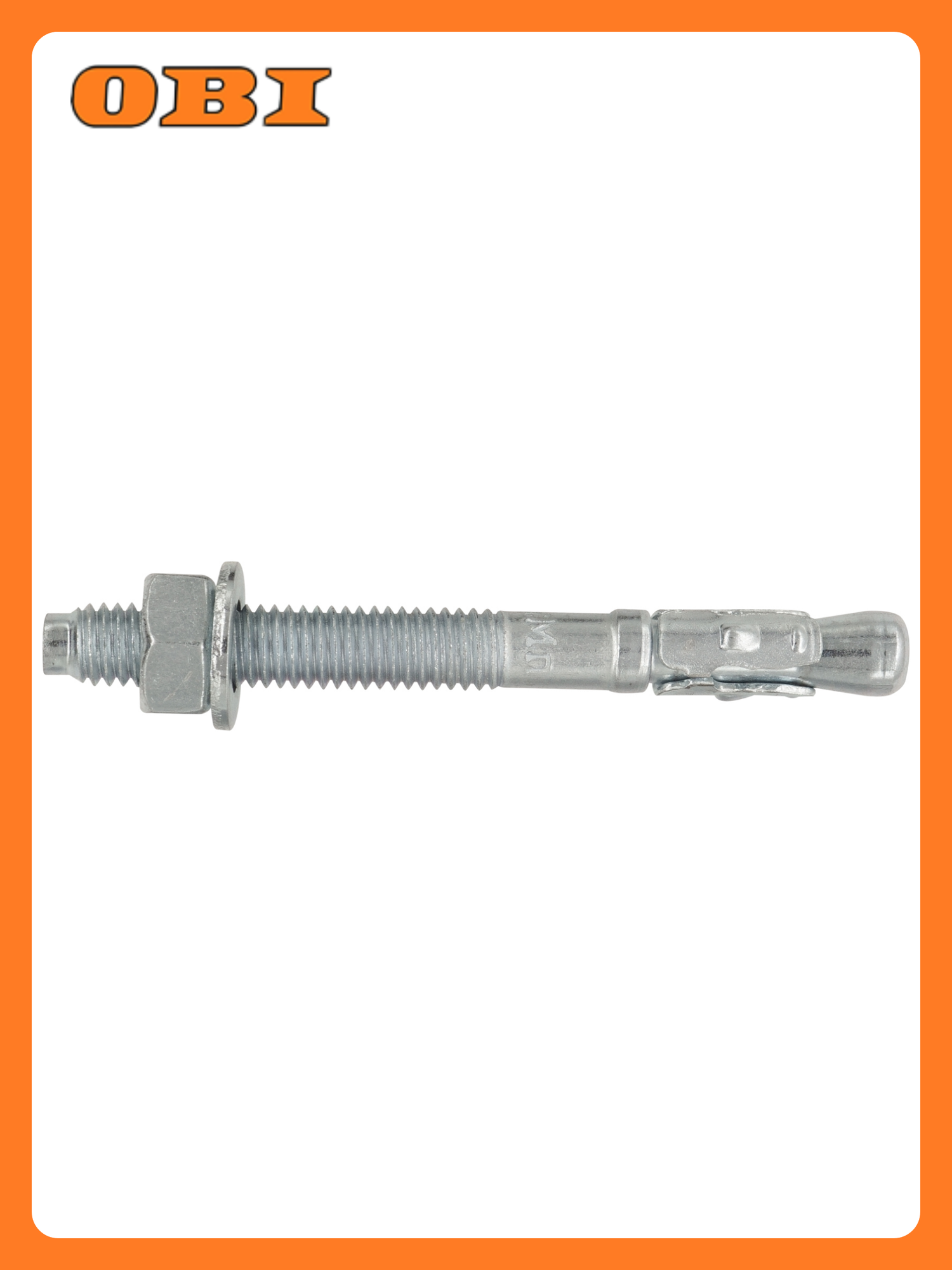 Анкер клиновой Европартнер MULTI PRO оцинкованный 8x75 мм 2 шт.