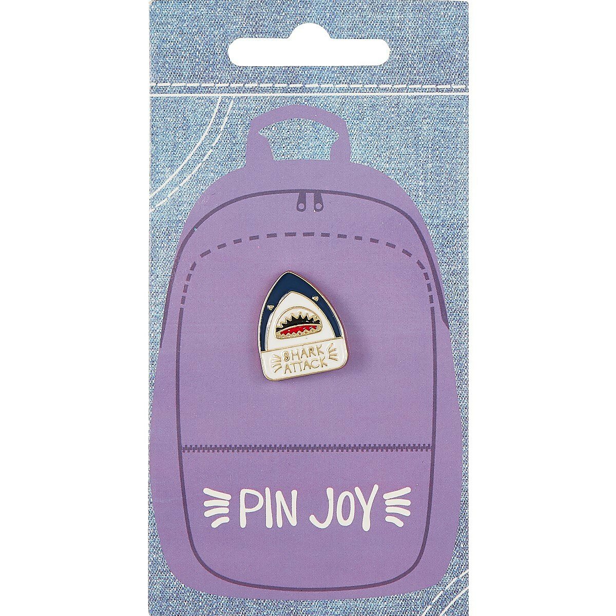 Значок Pin Joy Акула Shark attack (металл)
