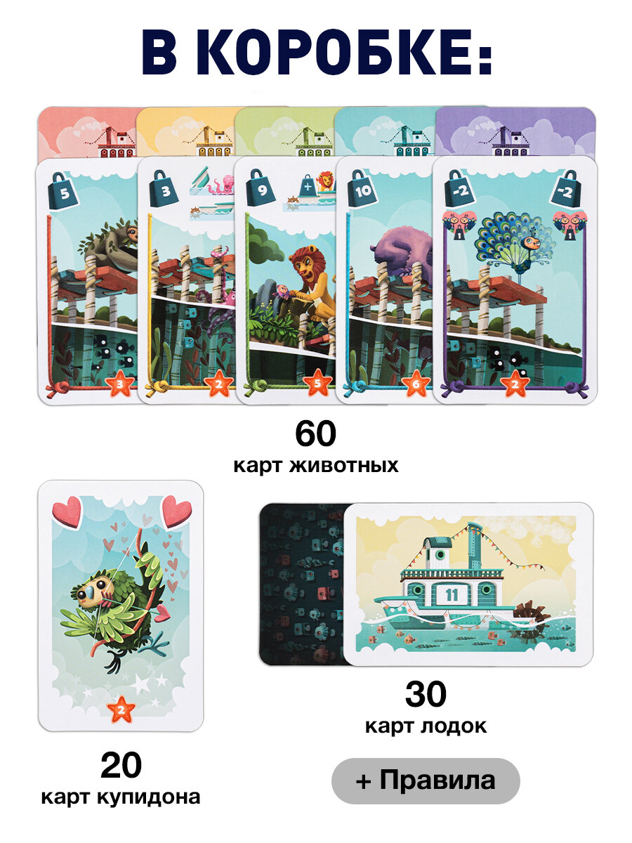 Настольная игра Все на Борт! для веселой компании, всей семьи и детей от 7 лет — фото 1