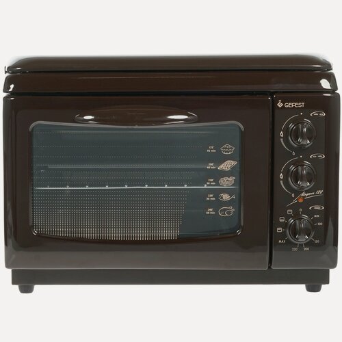 Изображение товара Плита газоэлектрическая Gefest ПГЭ 120 К19, коричневый, настольная