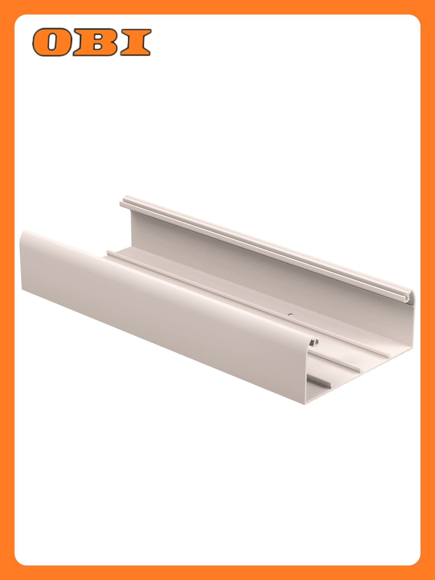 Основание для кабель-канала IEK праймер пластик белое 150x60 мм