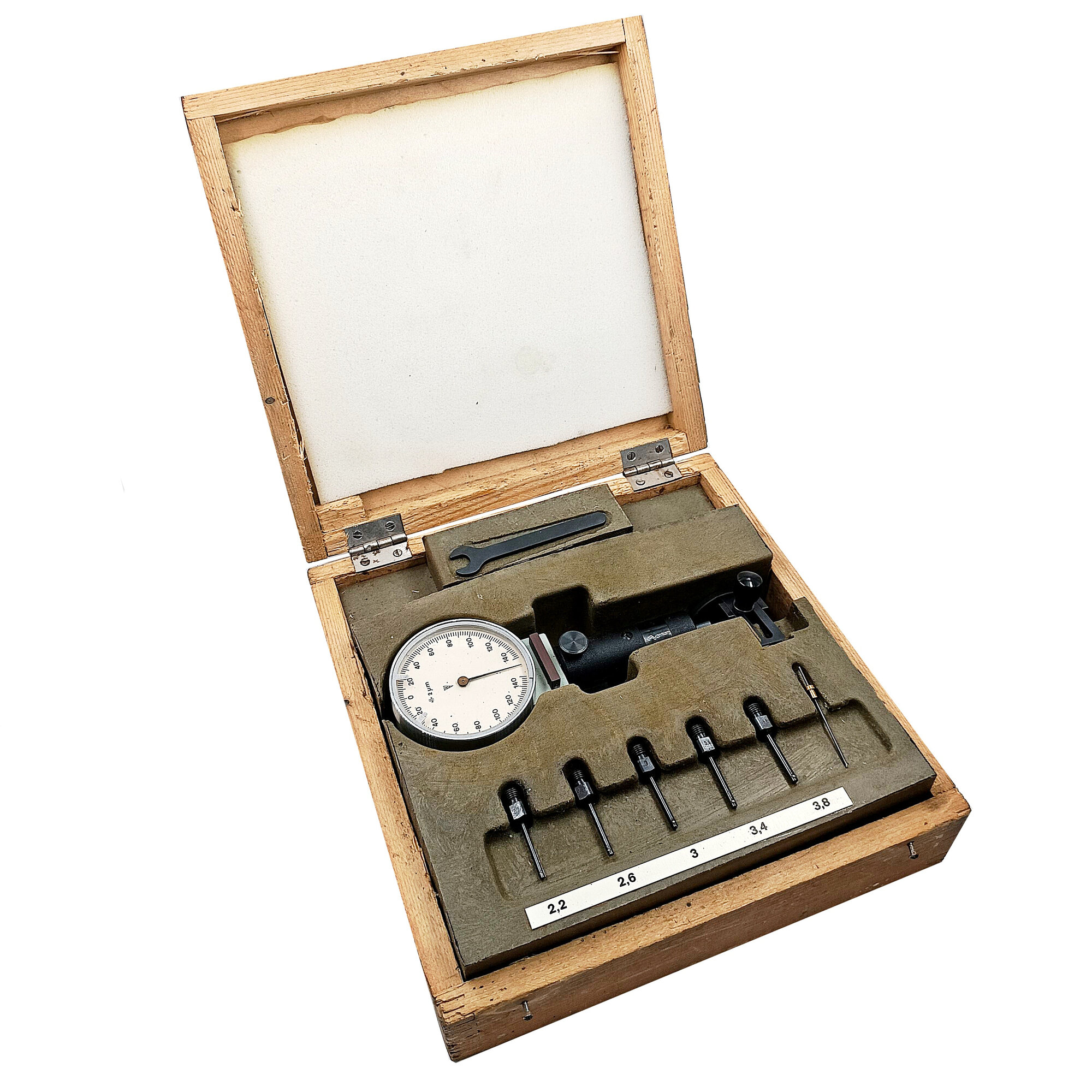 Нутромер НИ 2,2-3,8мм (0,002) ГДР — фото 1