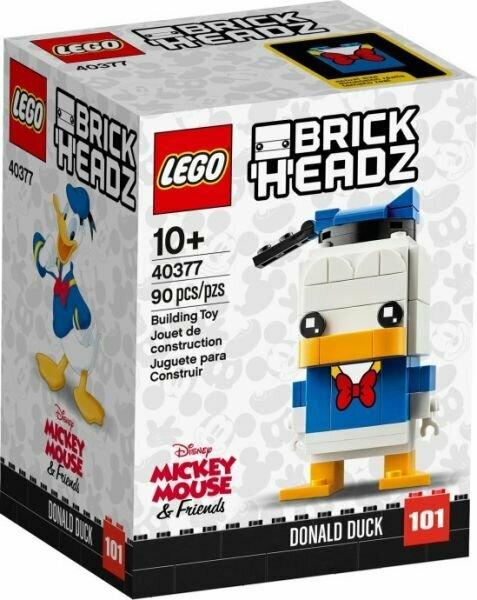 Lego 40377 BrickHeadz Сувенирный набор Дональд Дак