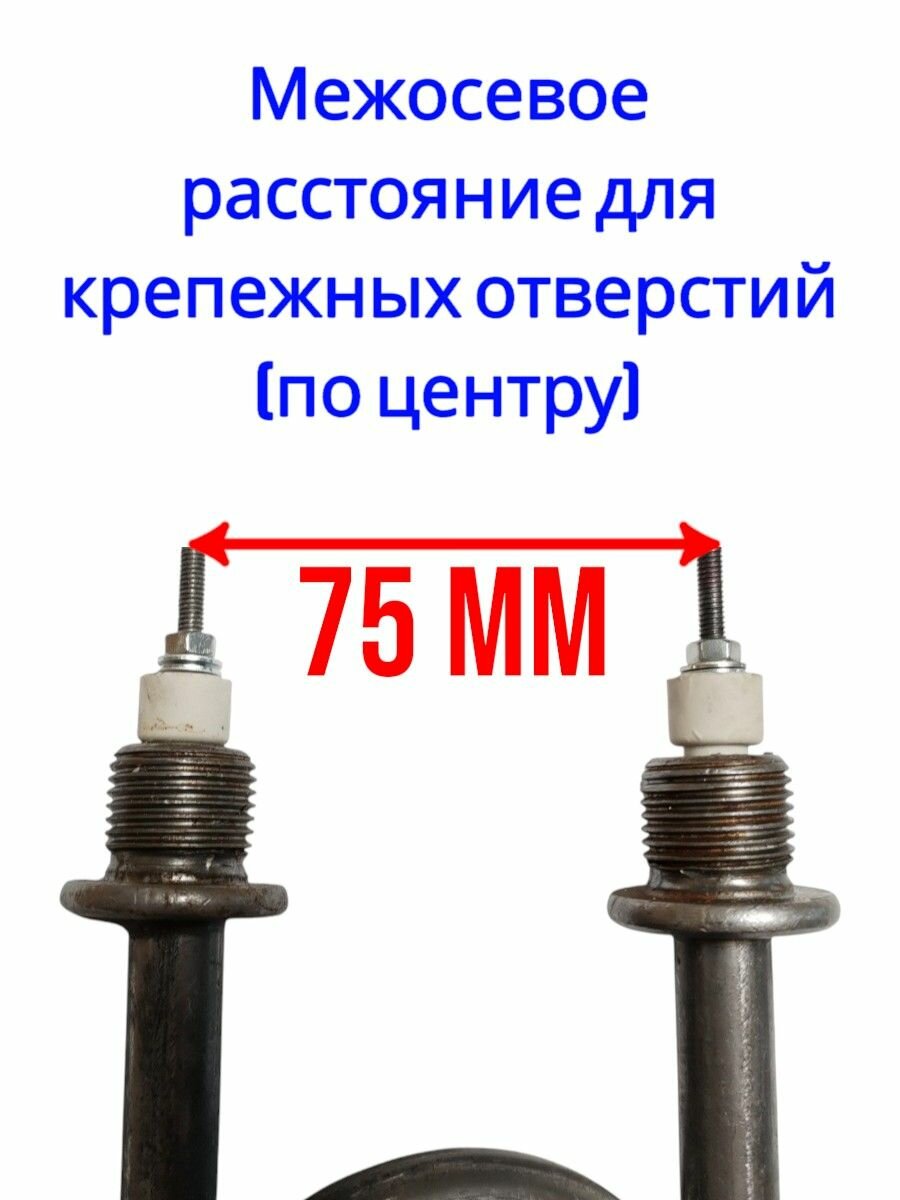 Тэн для воды 2,5 кВт L180 мм М20 — фото 1