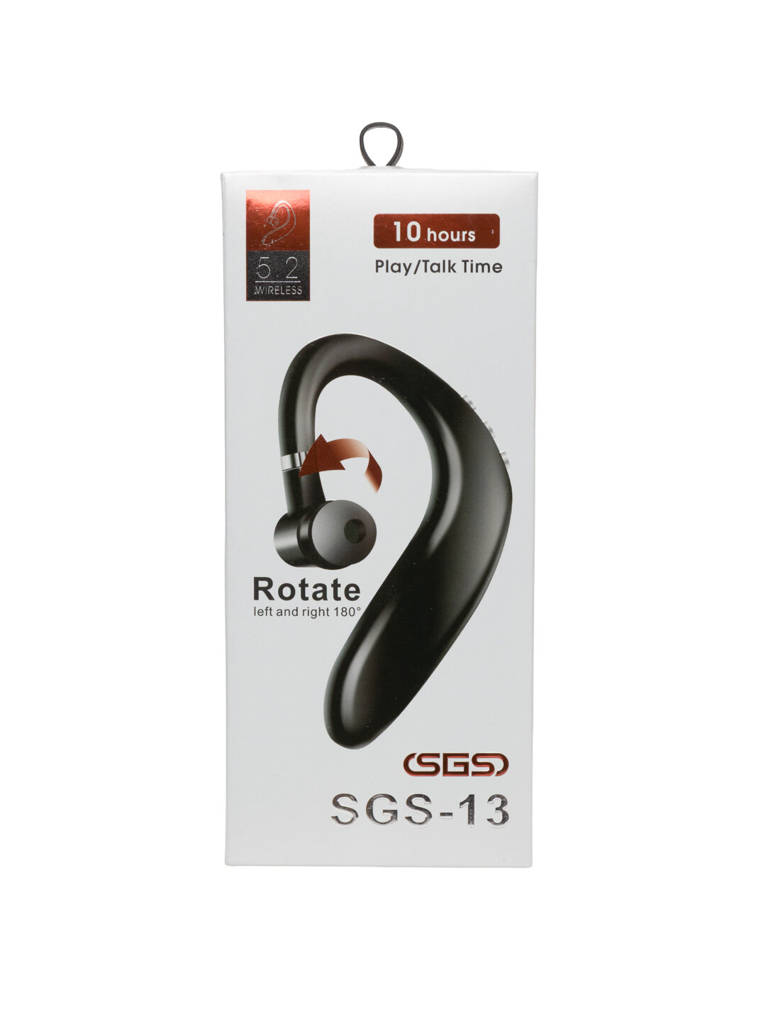 Беспроводная гарнитура SGS-13, для разговора, Bluetooth BC37, наушник на одно ухо