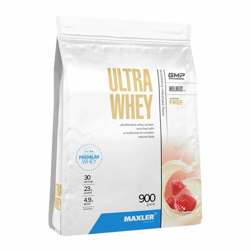 Maxler Ultra Whey (Клубника) (450 грамм) Клубника