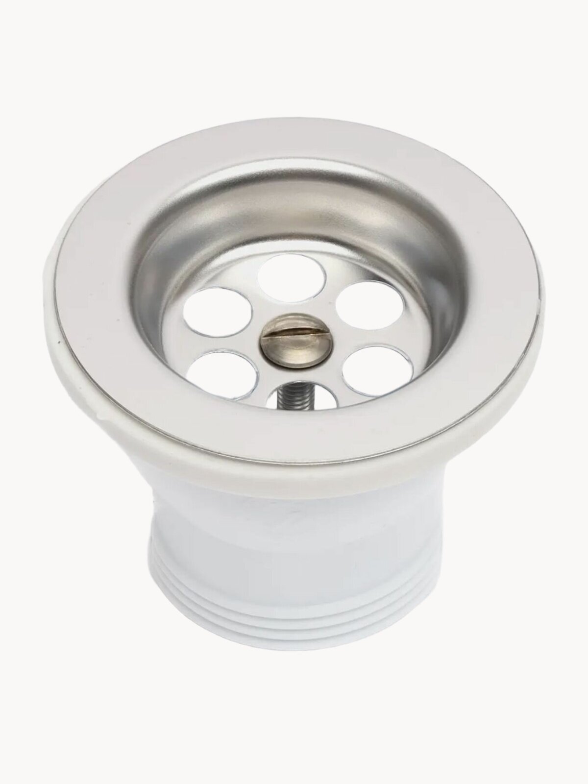 Выпуск для мойки WIRQUIN с нержавеющей решеткой D 70 мм