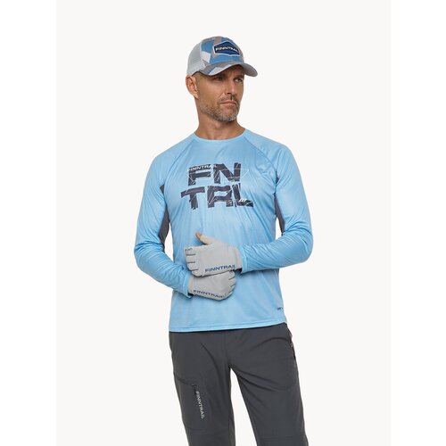 Лонгслив Finntrail Wave Logo, противомоскитная защита, UV-защита, мужской, XS