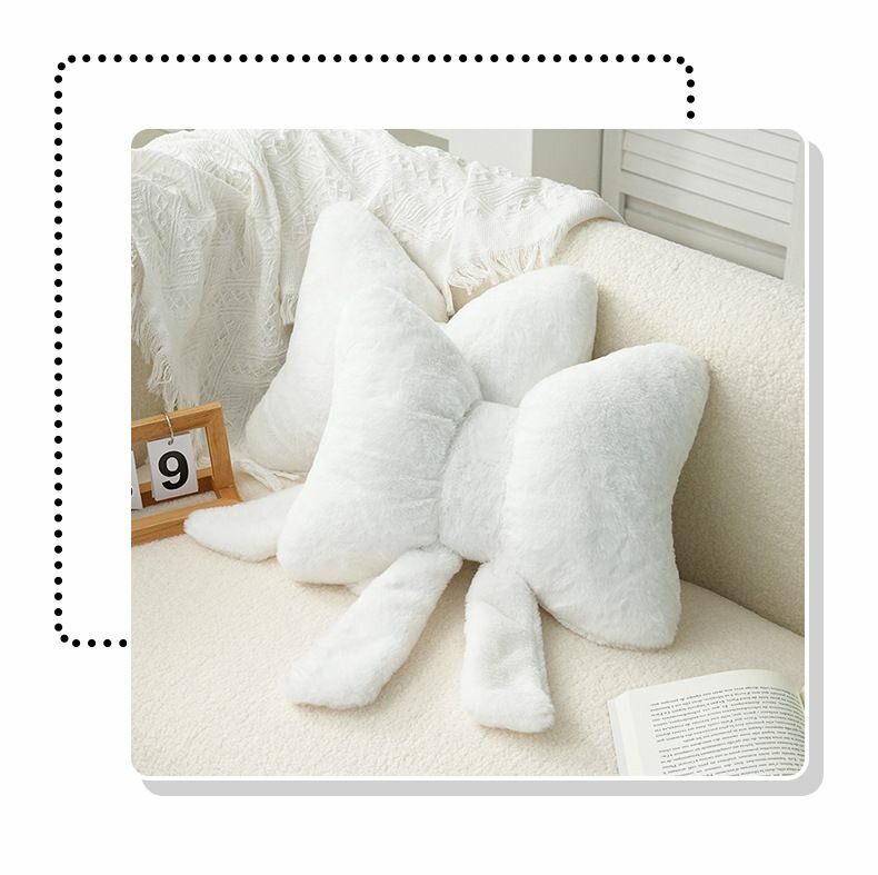 Подушка декоративная 30х40 см，1 штука，Белый