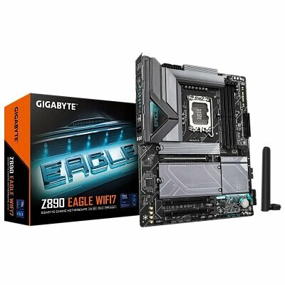 Материнская плата Gigabyte Z890 Eagle WiFi7, для процессора LGA1851 — фото 1