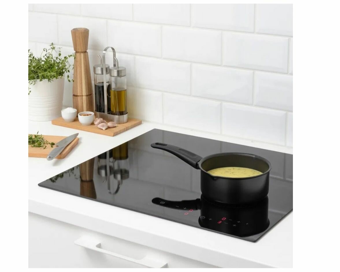 Изображение Ковш HEMLAGAD 50462215, алюминий, антипригарное покрытие, черный