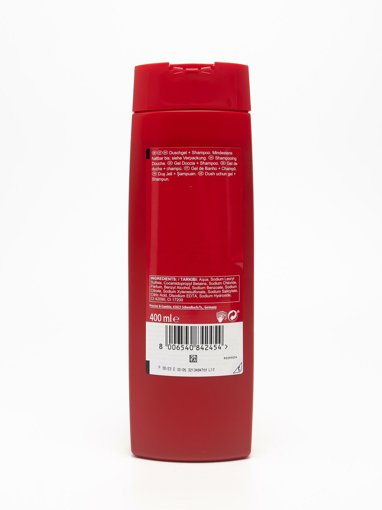 Гель Old Spice Wolfthorn, для тела, лица и волос, очищение, 400 мл — фото 1