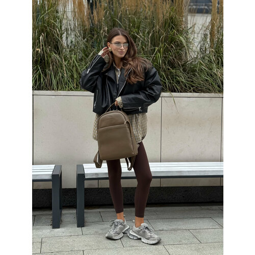 Рюкзак Igermann, фактура матовая, коричневый