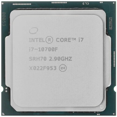 Процессор Core i7-10700F OEM (Comet Lake, 14nm, C8/T16, Base 2,90GHz, Turbo 4,80GHz, Without Graphics, L3 16Mb, TDP 65W, S1200) (694226)