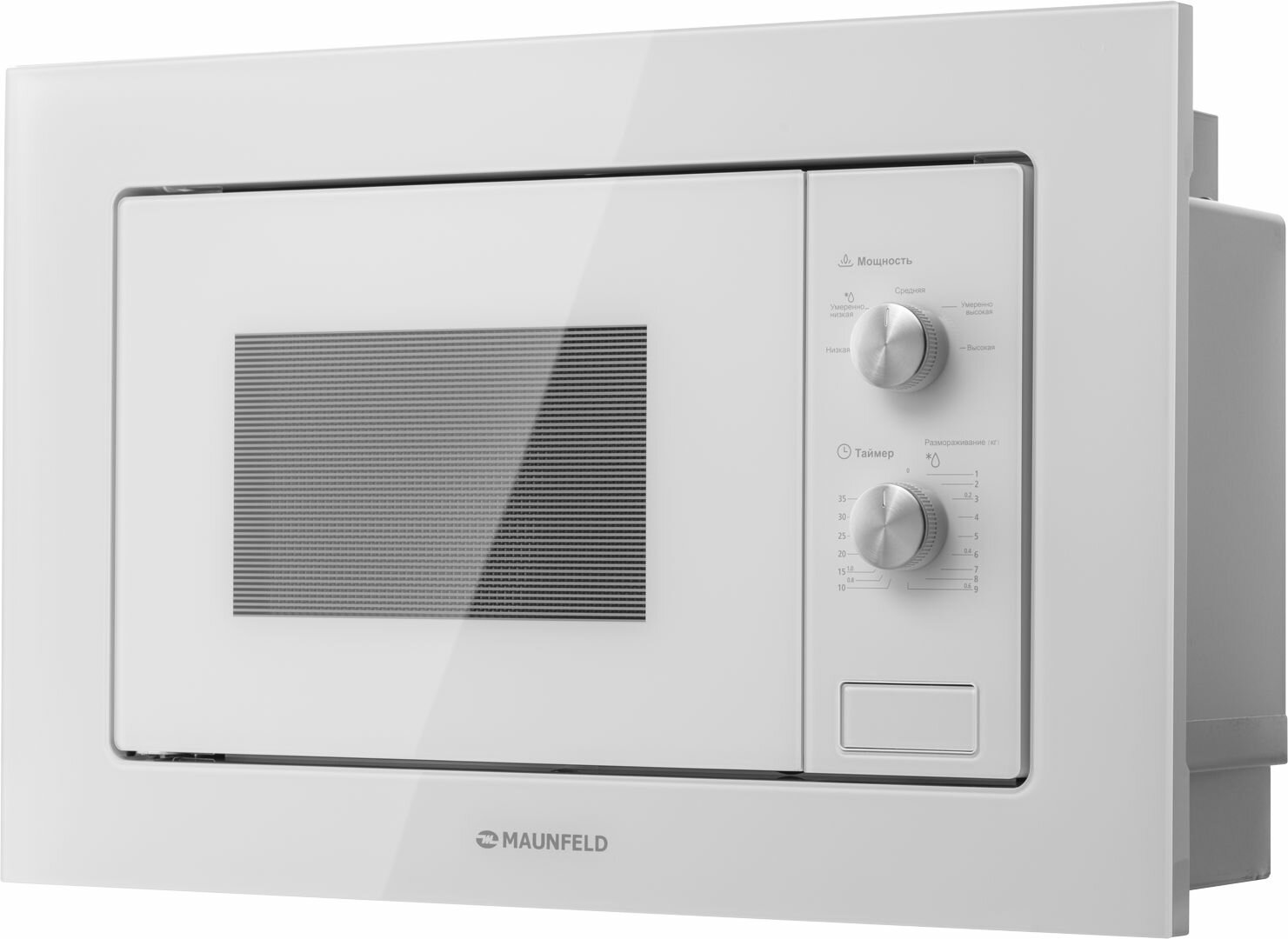 Встраиваемая микроволновая печь Maunfeld MBMO.20.1PGW белый (ка-00013588)