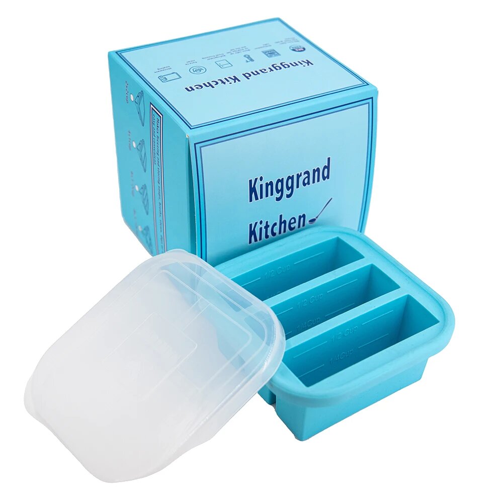 Силиконовые контейнеры для заморозки супов