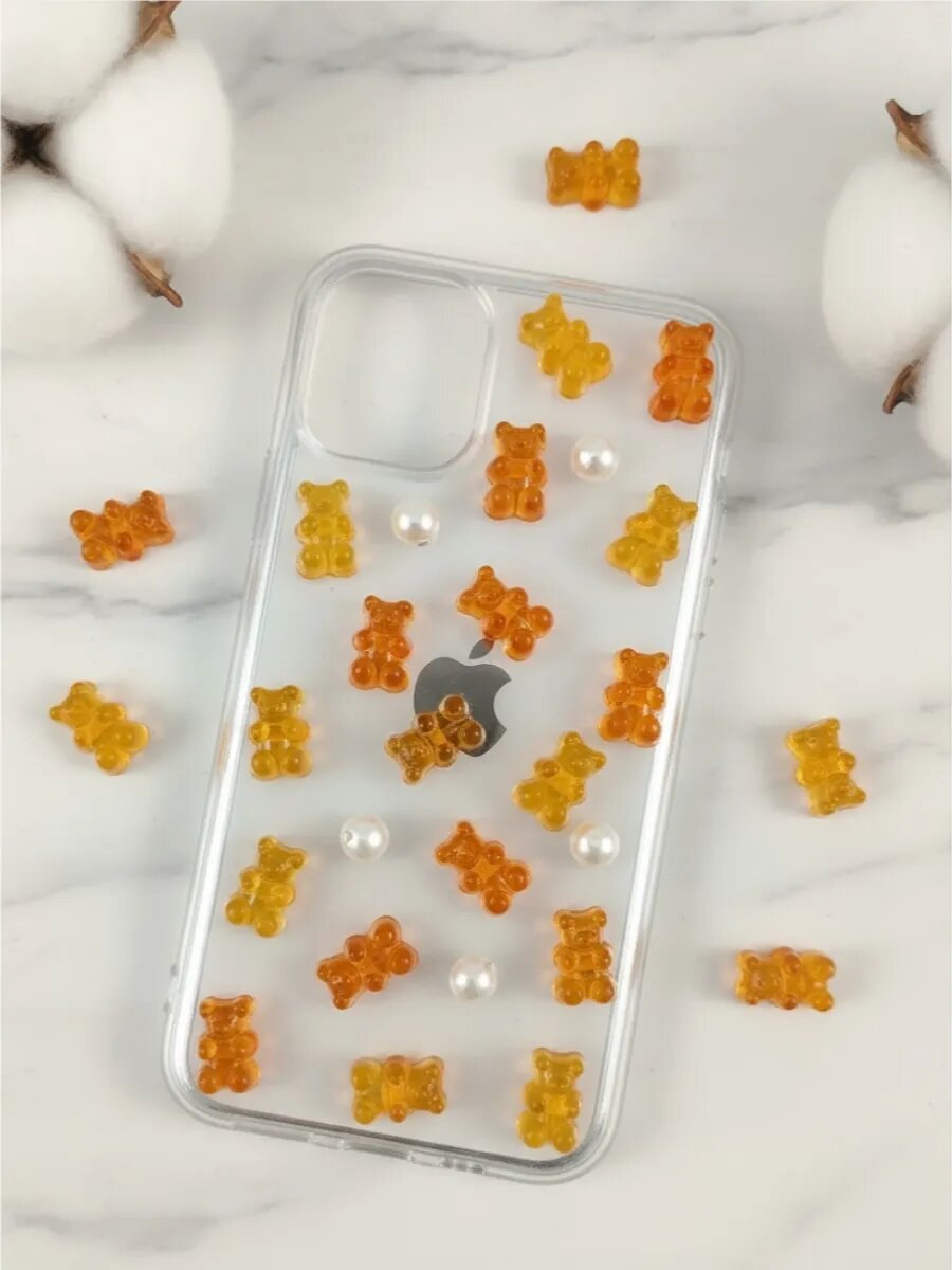 Бусины Мишки, 24шт — фото 1