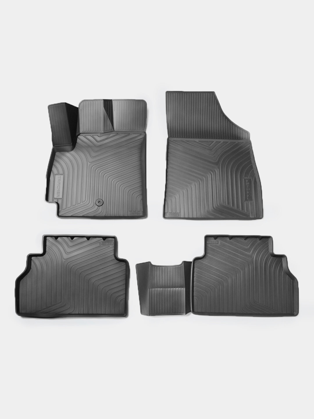 Коврики салона Poliplast Chevrolet Tracker, для салона, с бортиками