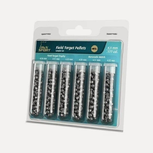 Изображение товара Пули H&N Sport Field Target Set, калибр 4,5 мм, набор 240 шт.