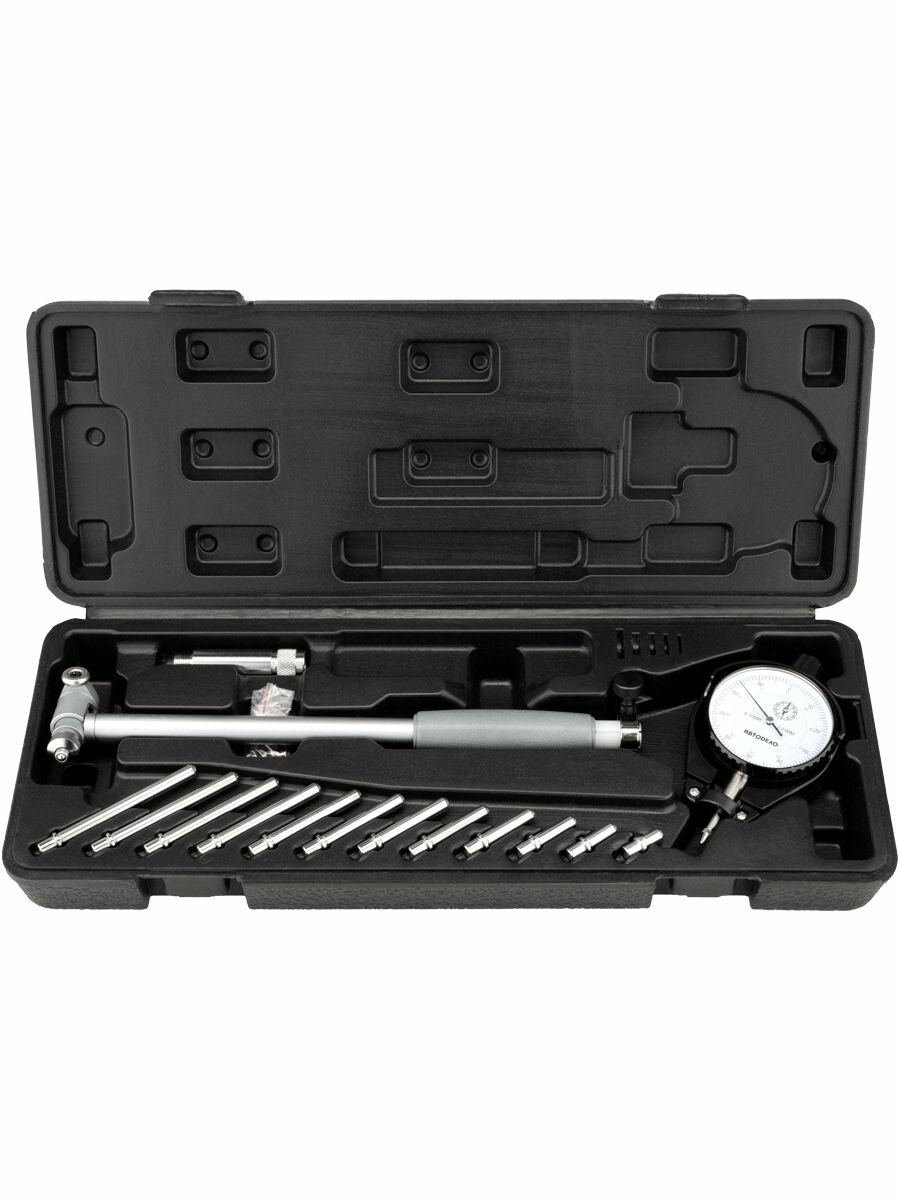 Нутромер индикаторный 50-160мм с центрирующим мостиком, АвтоDело (40161)