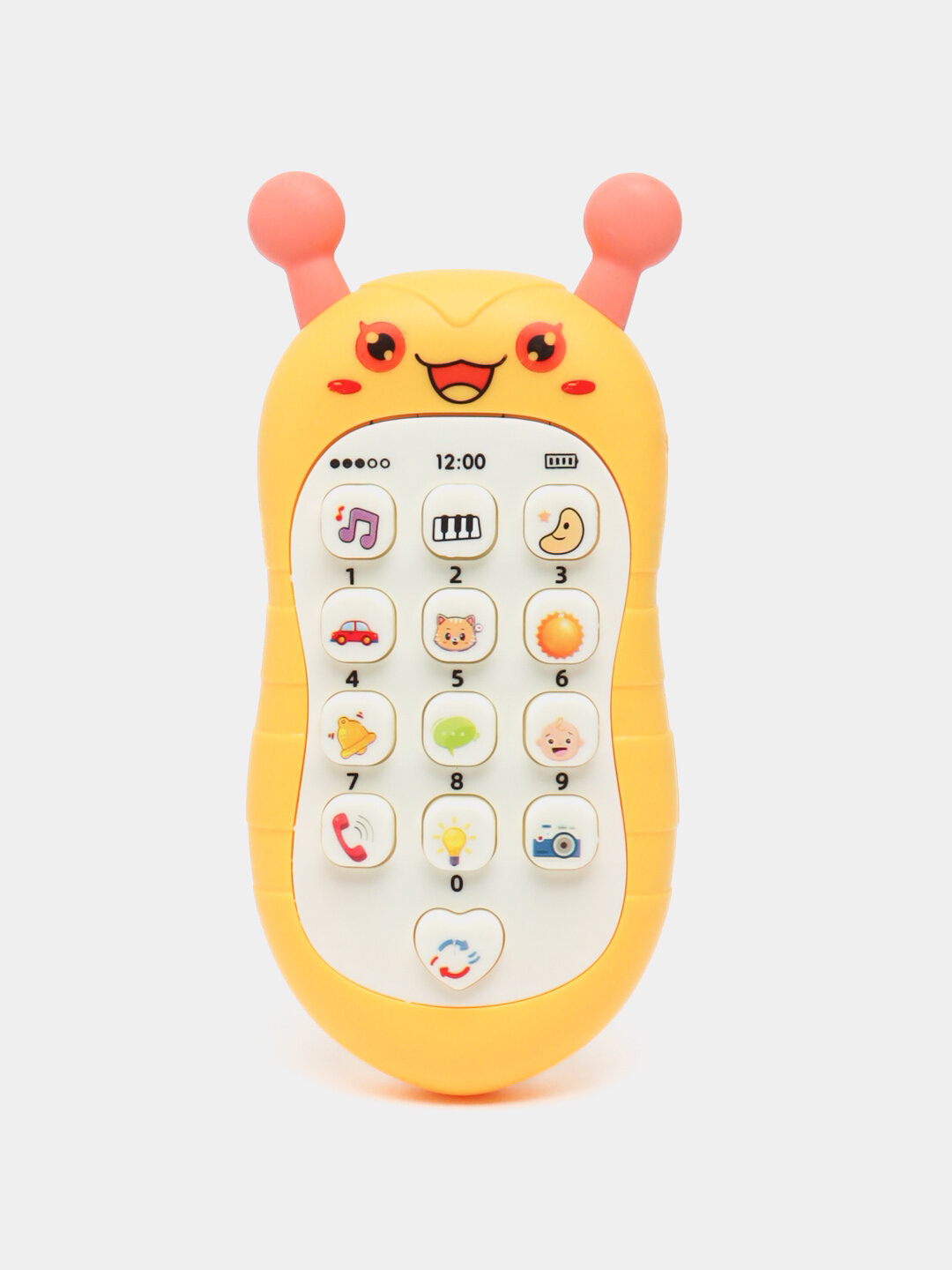 Развивающий игрушечный телефон , для детей. Светомузыкальный телефон