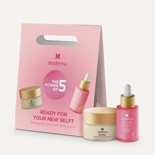 Изображение товара SESDERMA: промонабор: Крем RETISIL Intensive pro-aging,50мл+Сыворотка RETI-AGE 5 SERUM,30мл