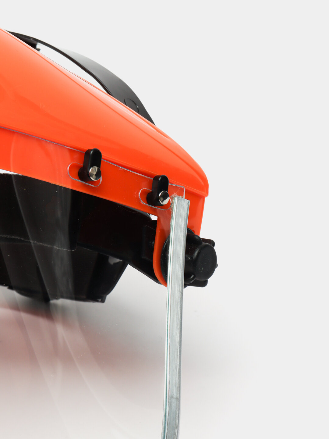 Прозрачная защитная маска WOKIN для надёжной защиты лица и глаз при строительных и ремонтных работах — фото 1