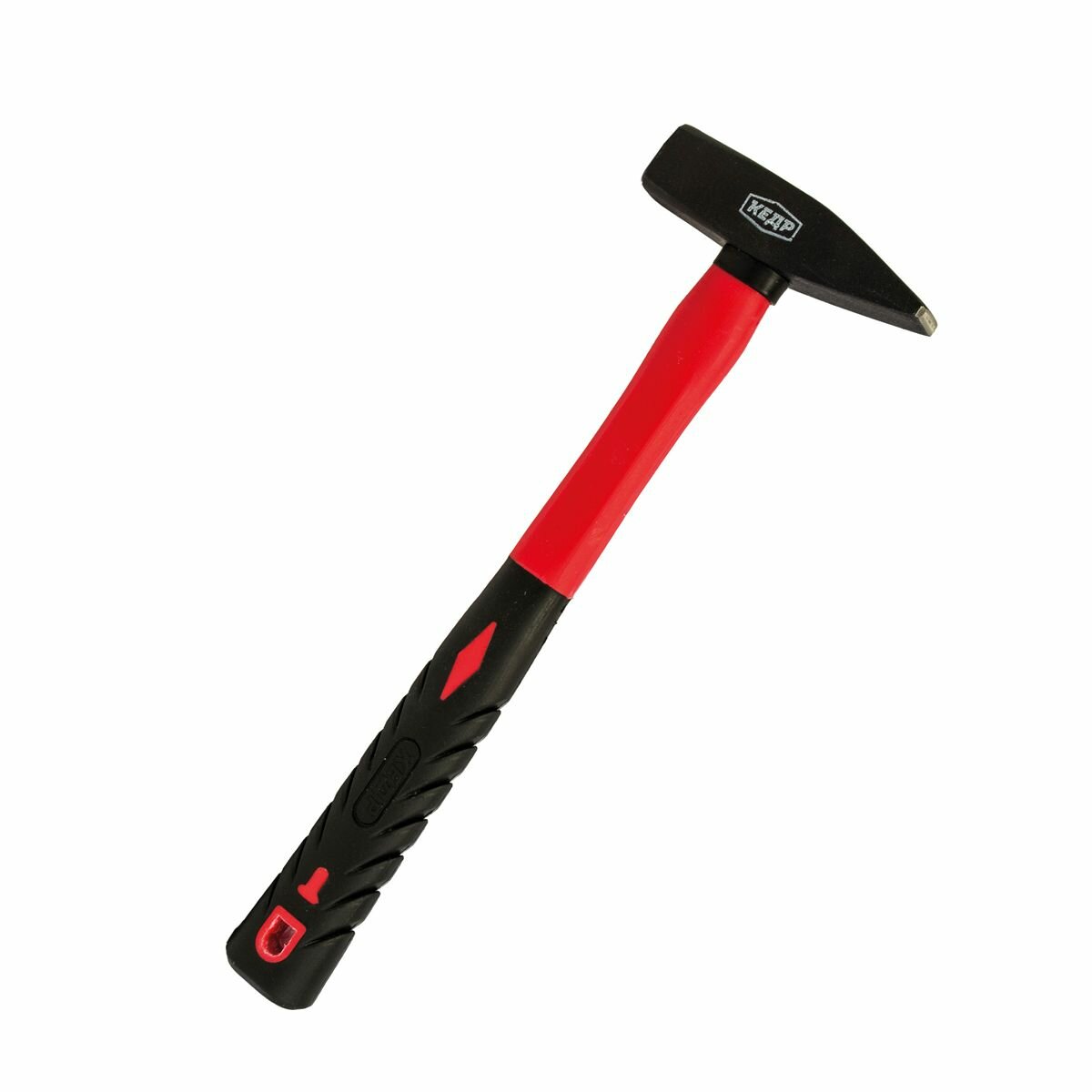 Молоток Кедр кованый стеклопластиковая обрезиненная ручка 800 г