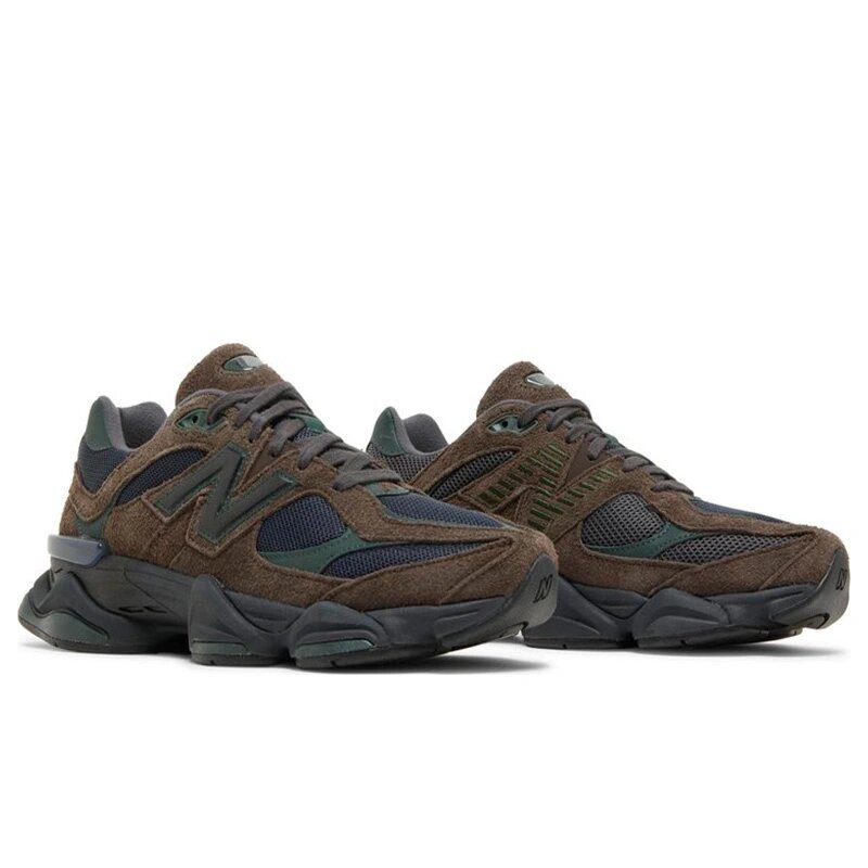 Кроссовки New Balance New Balance 9060, полнота 4 (RU)/ на узкую и среднюю стопу, размер 40, brown — фото 1