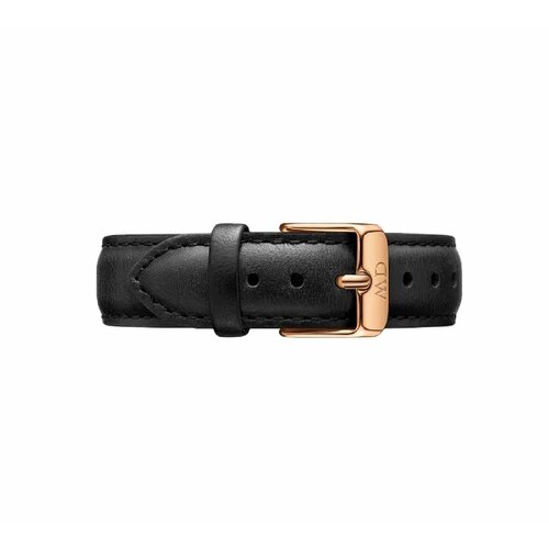 фото Ремешок daniel wellington, фактура матовая, размер 14, черный