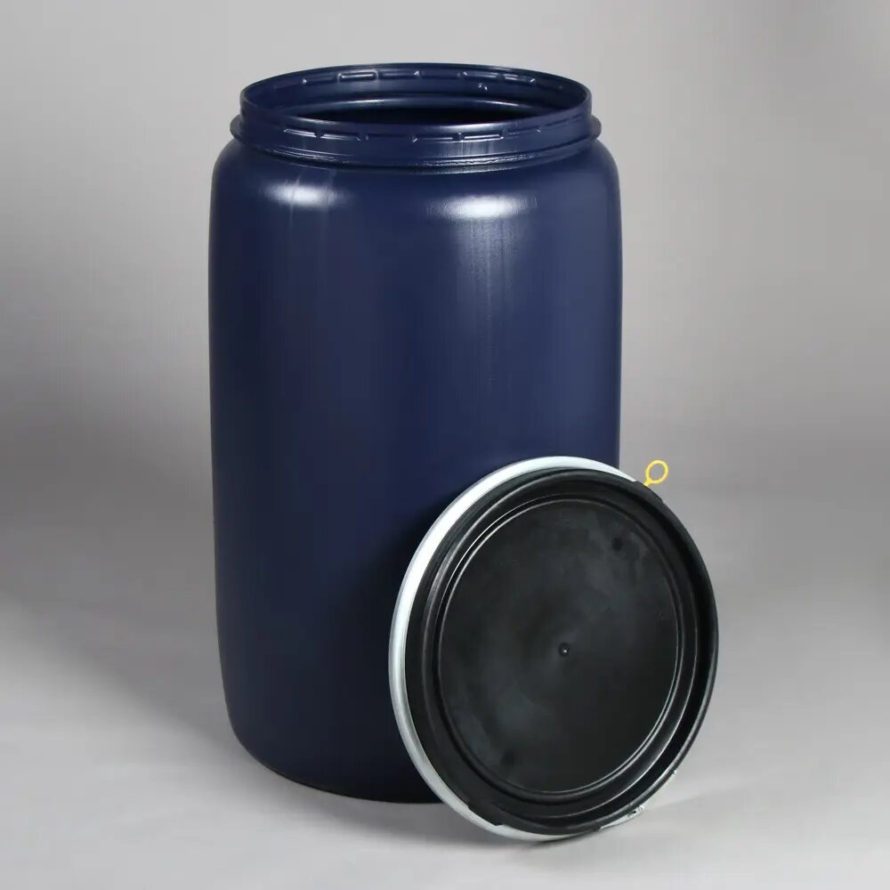 Бочка OPEN TOP DRUM Зти 2442520 227л пищевая пластик синяя