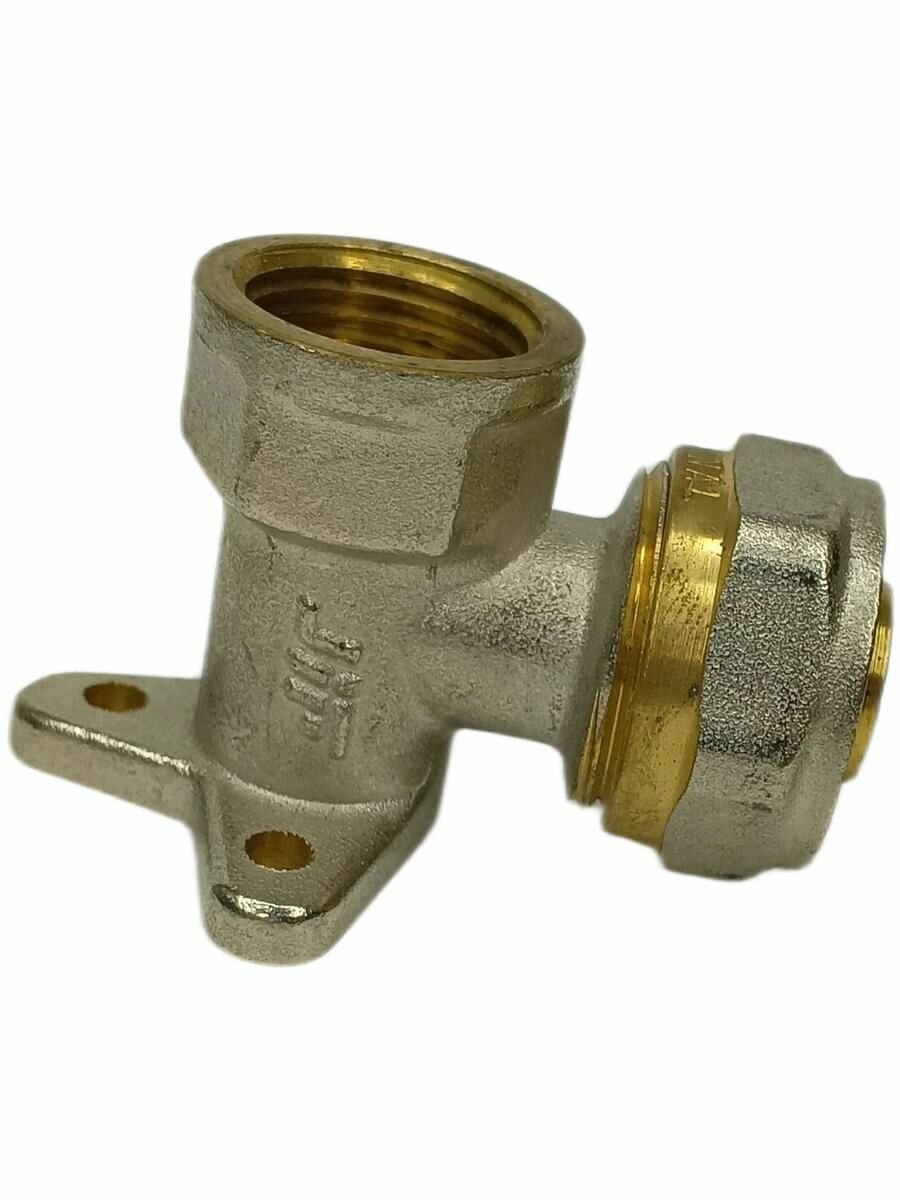 Уголок 1/2"*20 г/ц с креплением — фото 1