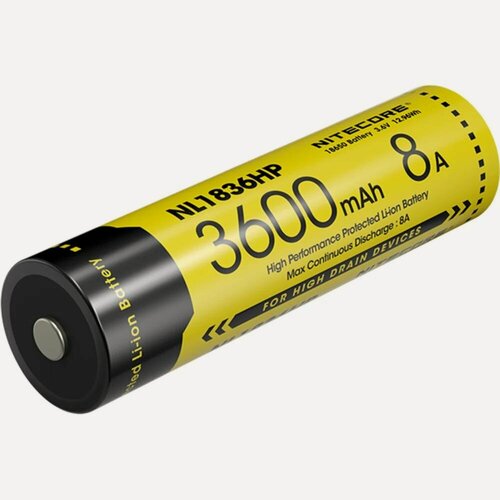Изображение товара Nitecore Аккумулятор NL1836HP 18650 3.6v 3600mA 16890