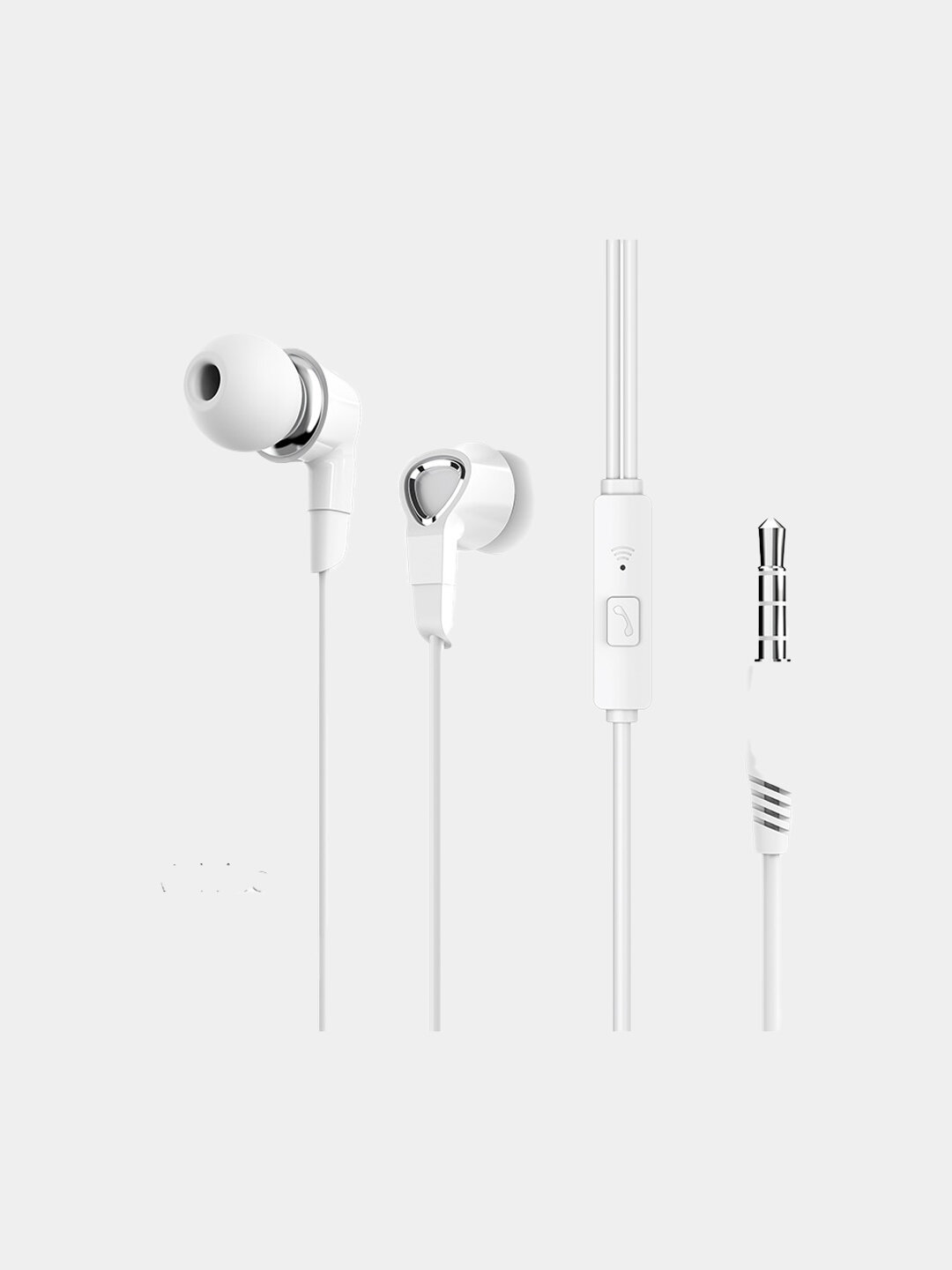 Наушники проводные Borofone BM47 с микрофоном