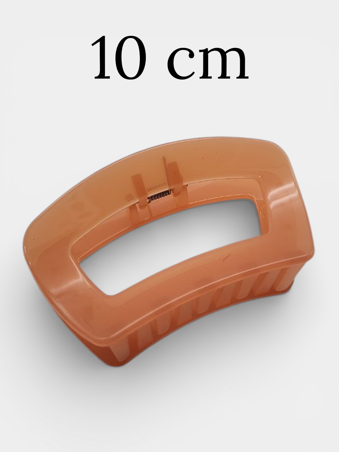 Крабик для волос "Квадрат", высококачественный пластик, для девушек