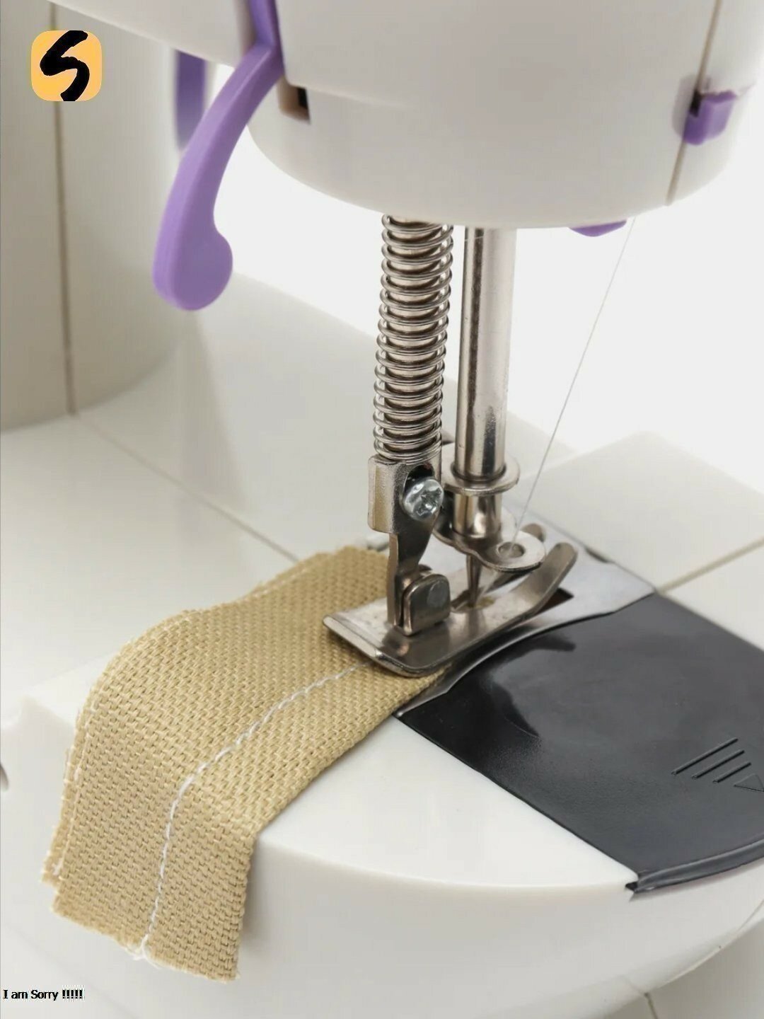 Портативная мини швейная машинка — фото 1