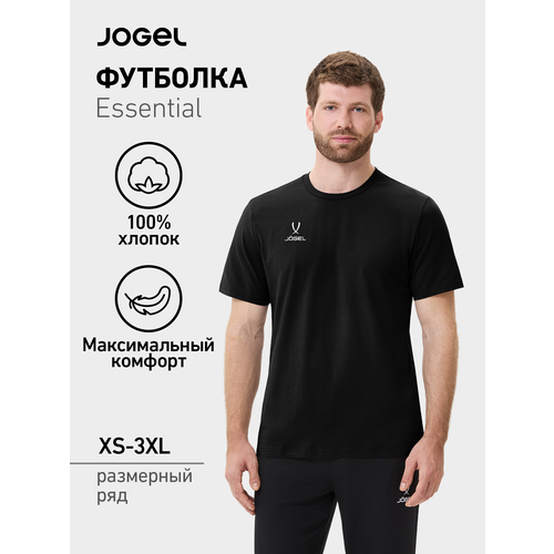 фото Футболка спортивная jogel, размер xxxl, черный